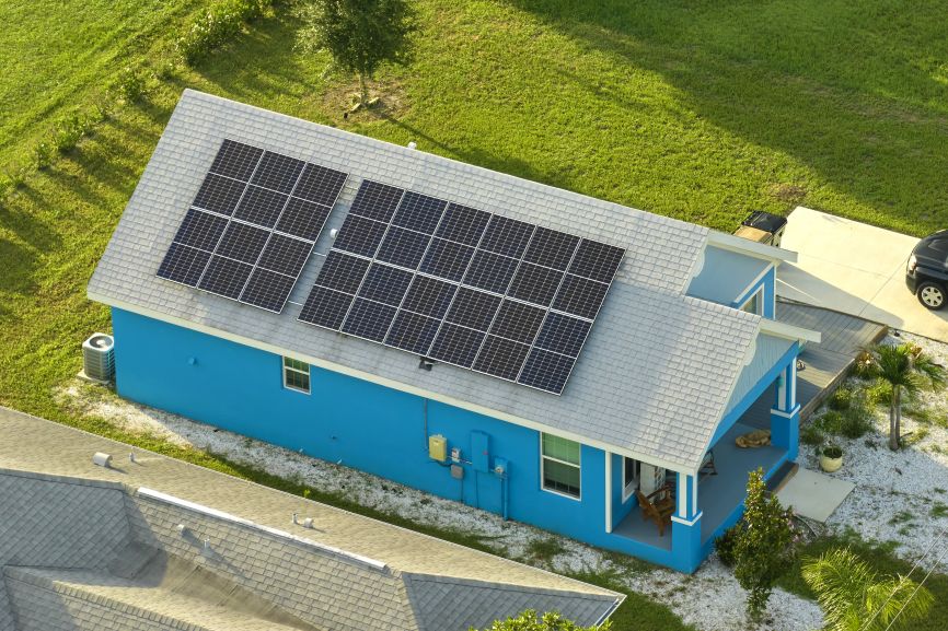 Solar home value CT